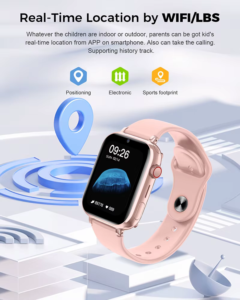 Nouvelle montre connectée 4G pour enfants