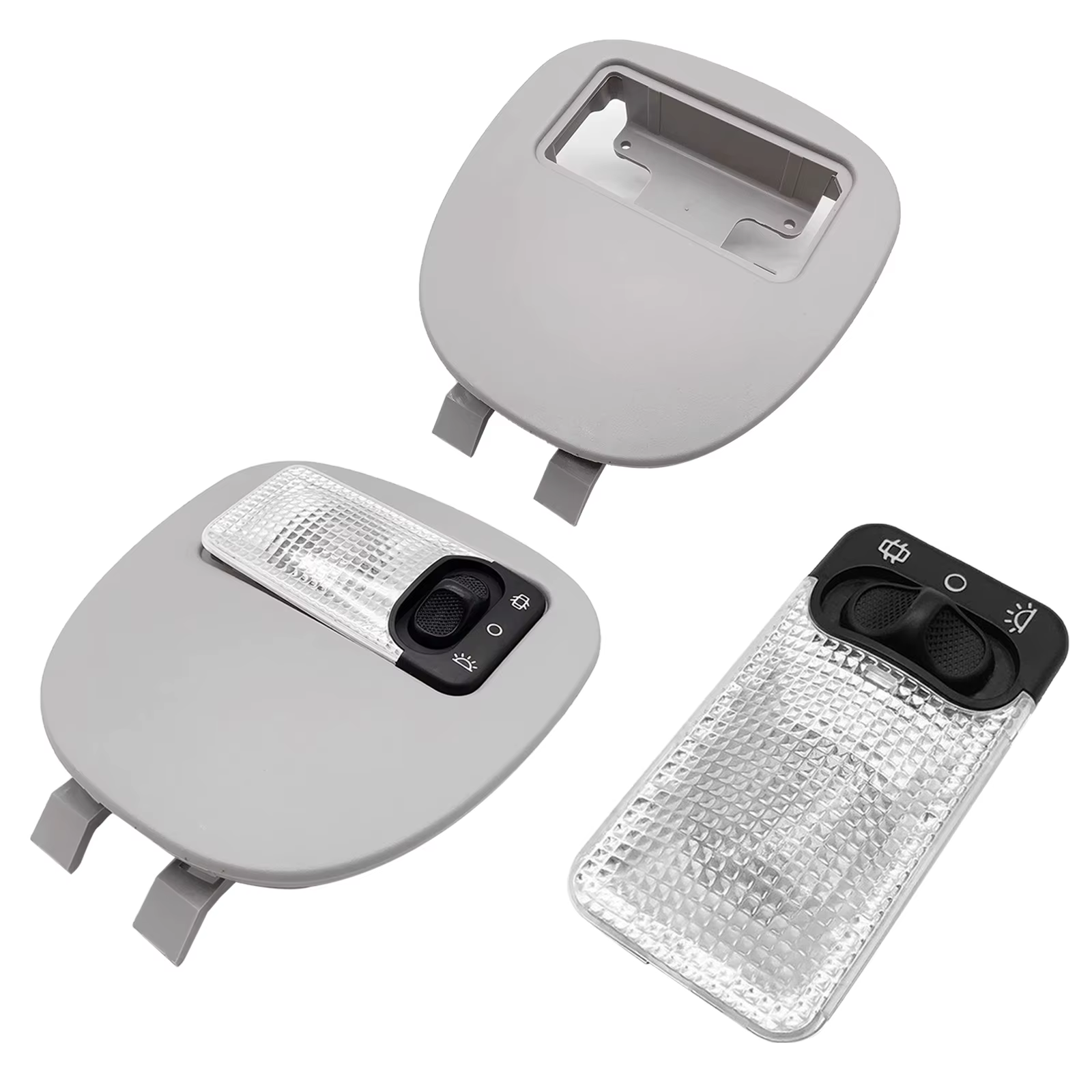 Accessoires de voiture pour Peugeot 107 206 206CC 207 207i, lampe intérieure de lecture, cadre d'éclairage de Console de toit 6362P3 8146K8