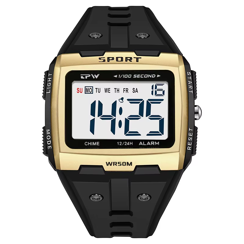Montre numérique surdimensionnée TPW
