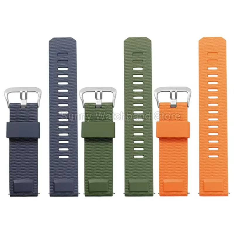 Bracelet de montre en caoutchouc pour Casio PRO TREK série PRT-B50/B70 PRW-35/51/61Y