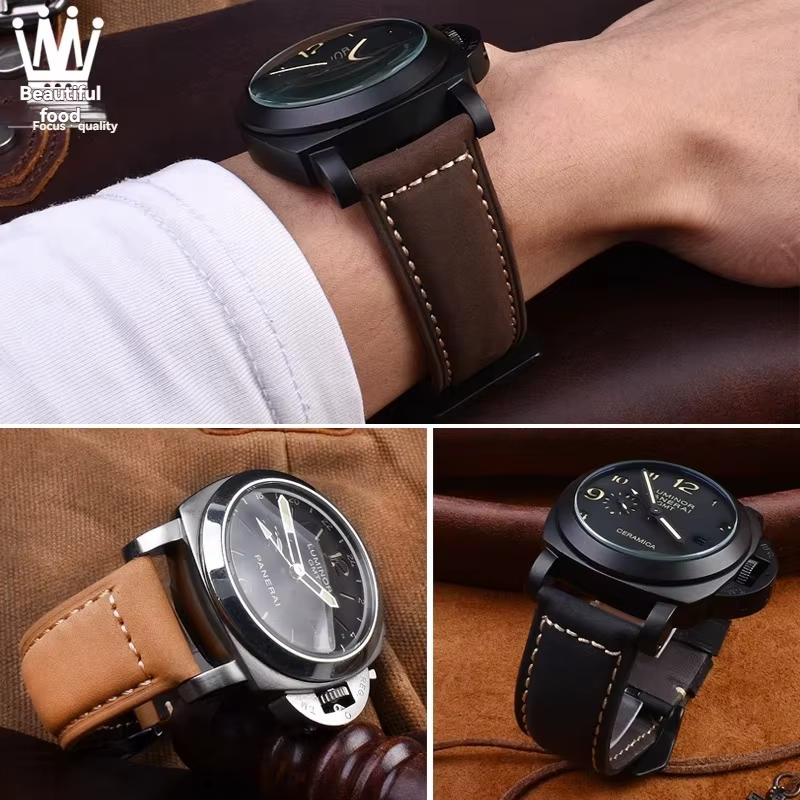 Pour Panerai fossile SEIKO TISSOT Bracelet de montre