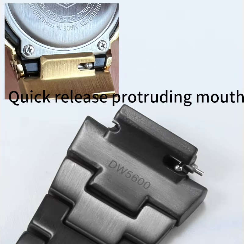 Bracelet modifié pour casio gshock GW-M5610 DW5600 GW-5000 G-5600 GA2100 GM5600 GM2100