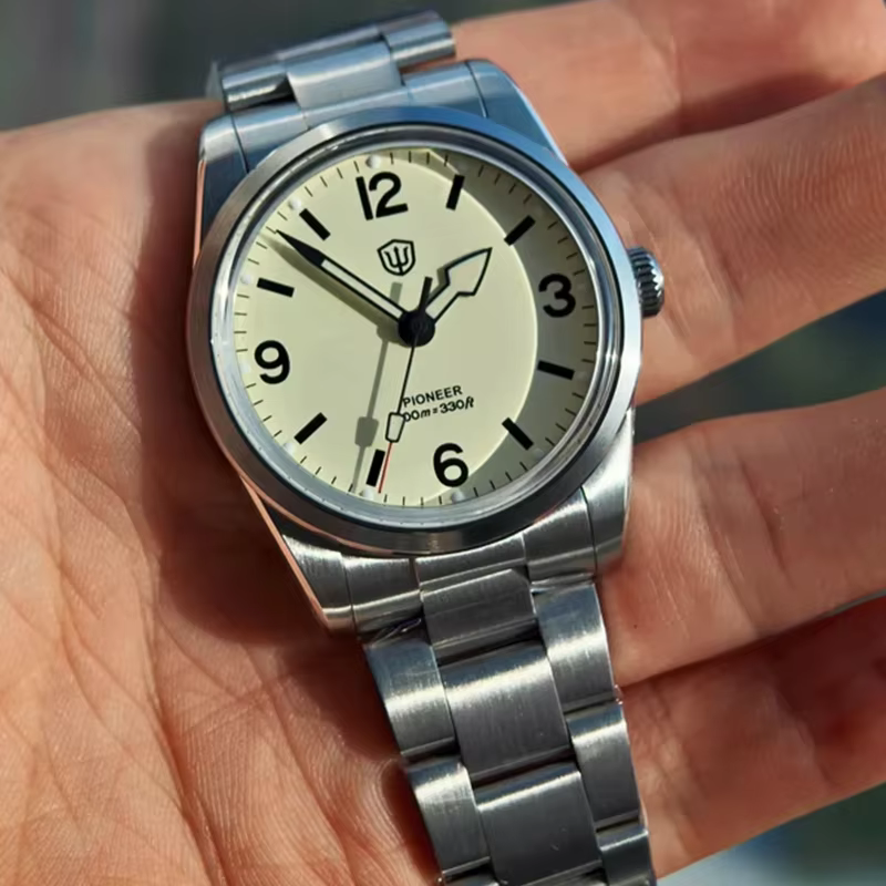 Watchdives WD1960S V2 montre pour hommes avec cadran crème VH31