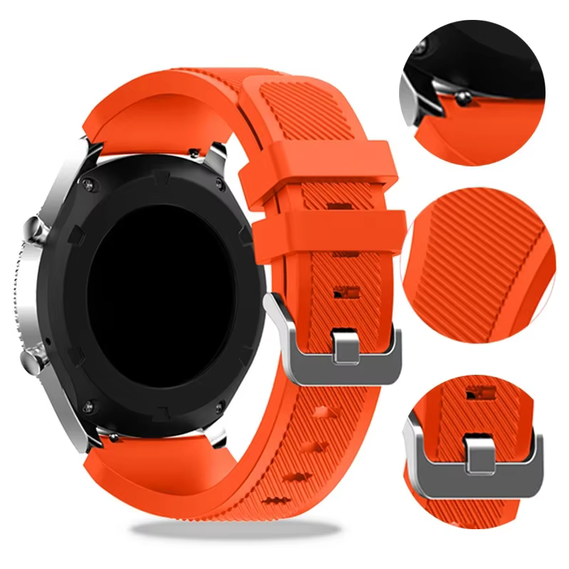 Bracelet de montre en Silicone