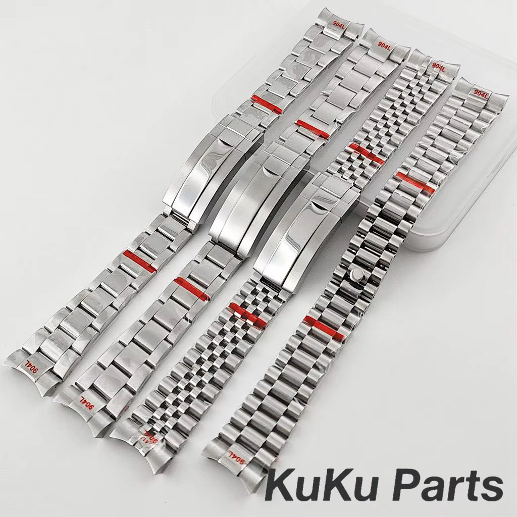 Bracelet présidentiel jubilé en argent de 20MM de largeur