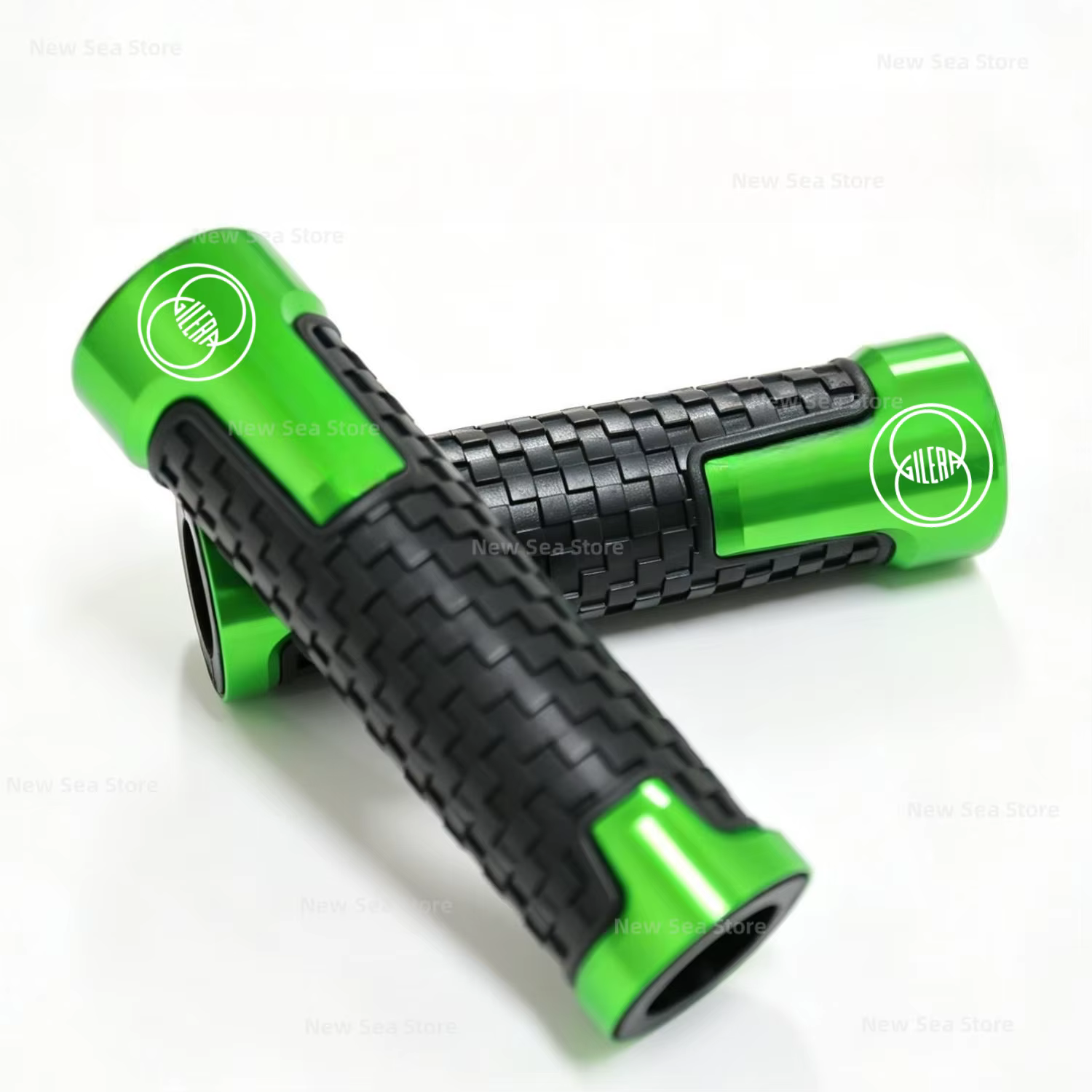 Accessoires de moto CNC, poignées de guidon 7/8"22mm pour Gilera GP800 Fuoco Nexus 500 Runner 50 125 200