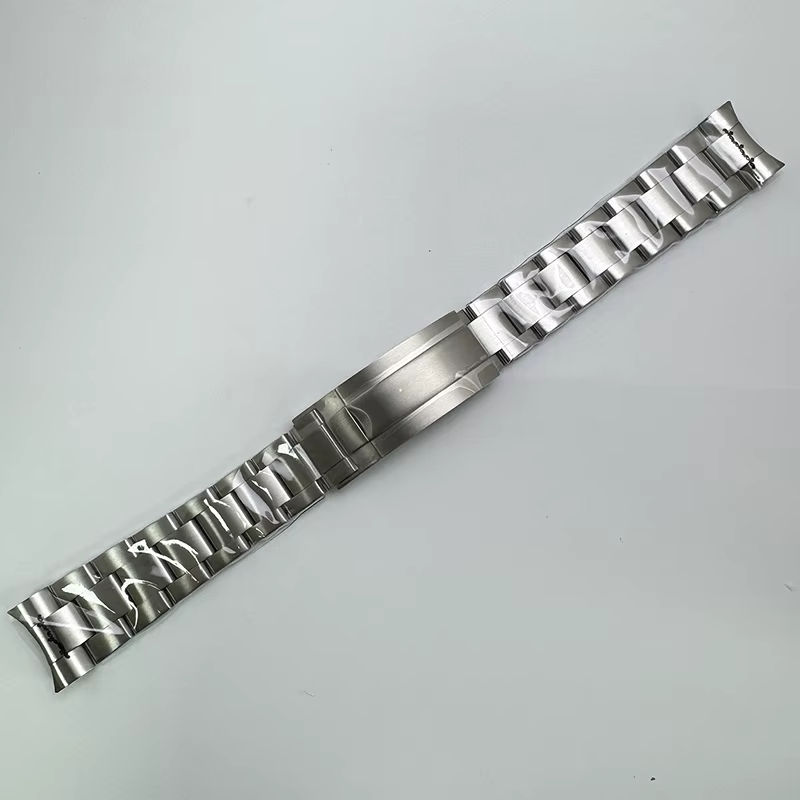 Bracelet Oyster/Jubilee en acier massif argenté