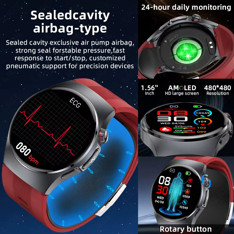 Montre connectée LIGE nouvelle génération avec fonctions de contrôle de la santé