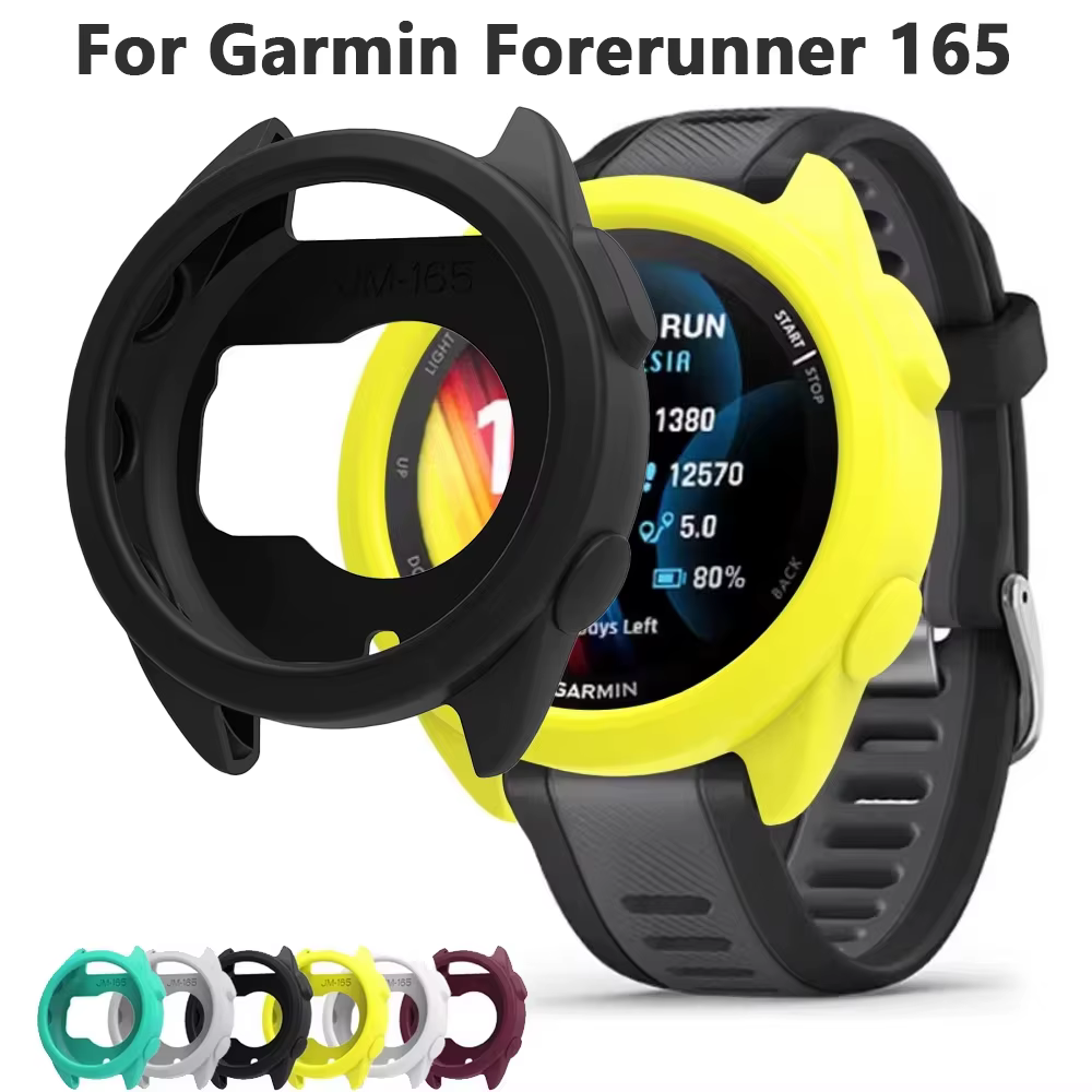 Étui de montre pour montre intelligente Garmin Forerunner 165