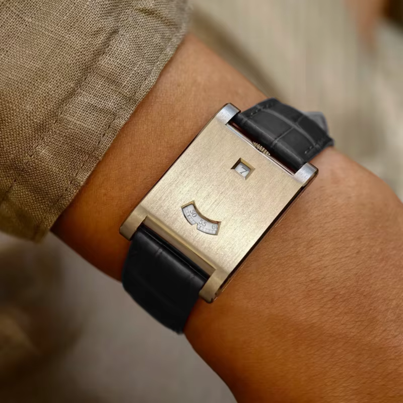 Montre à Quartz carrée avec mouvement japonais