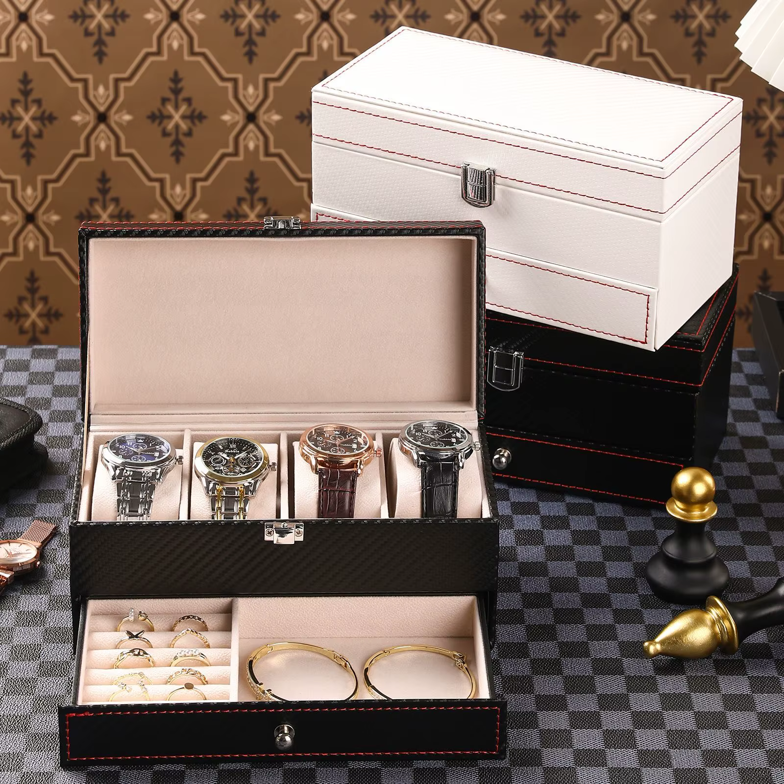 Boîte de rangement polyvalente pour la maison