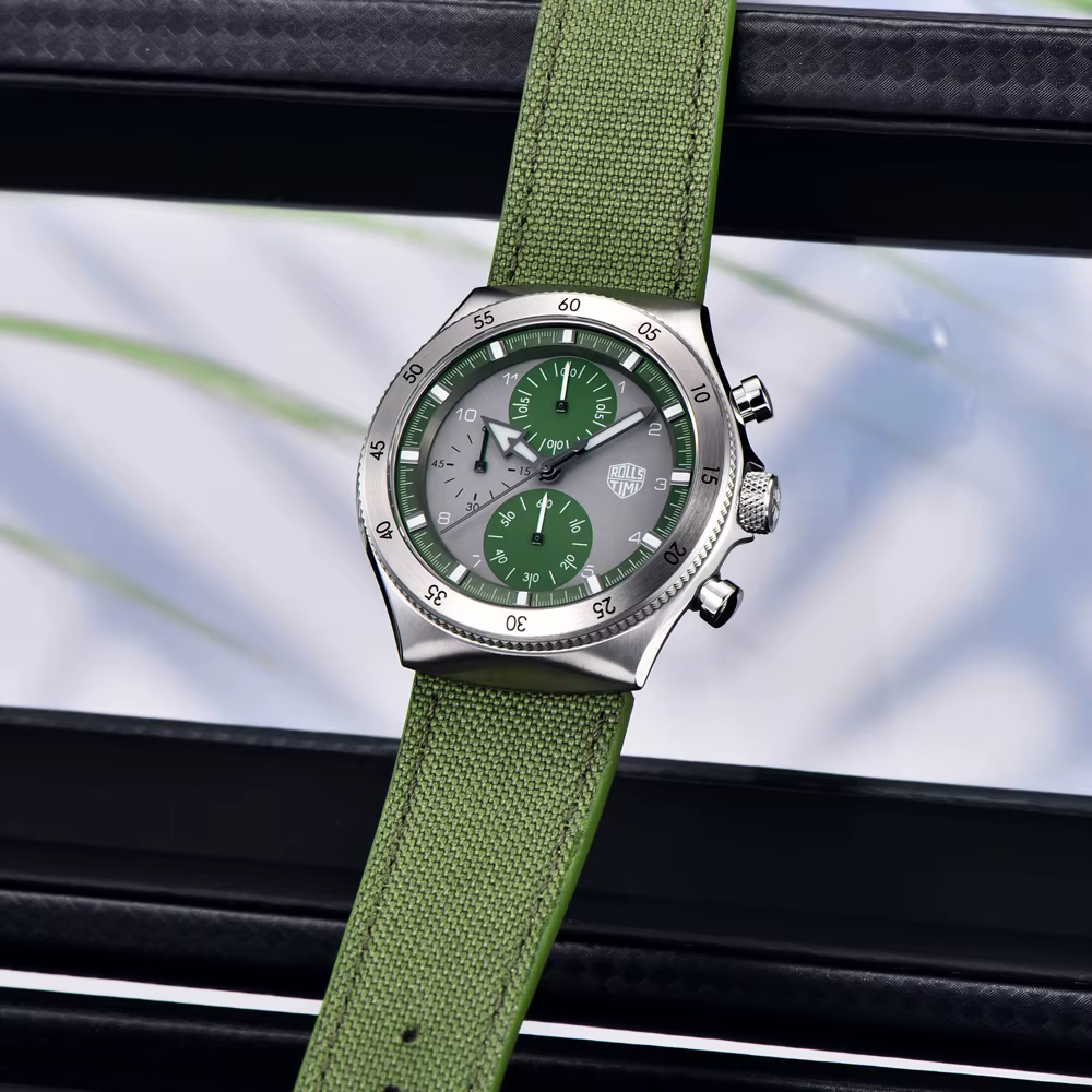 Montres pour hommes 2026 RollsTimi Nouvelle montre à quartz en nylon tendance