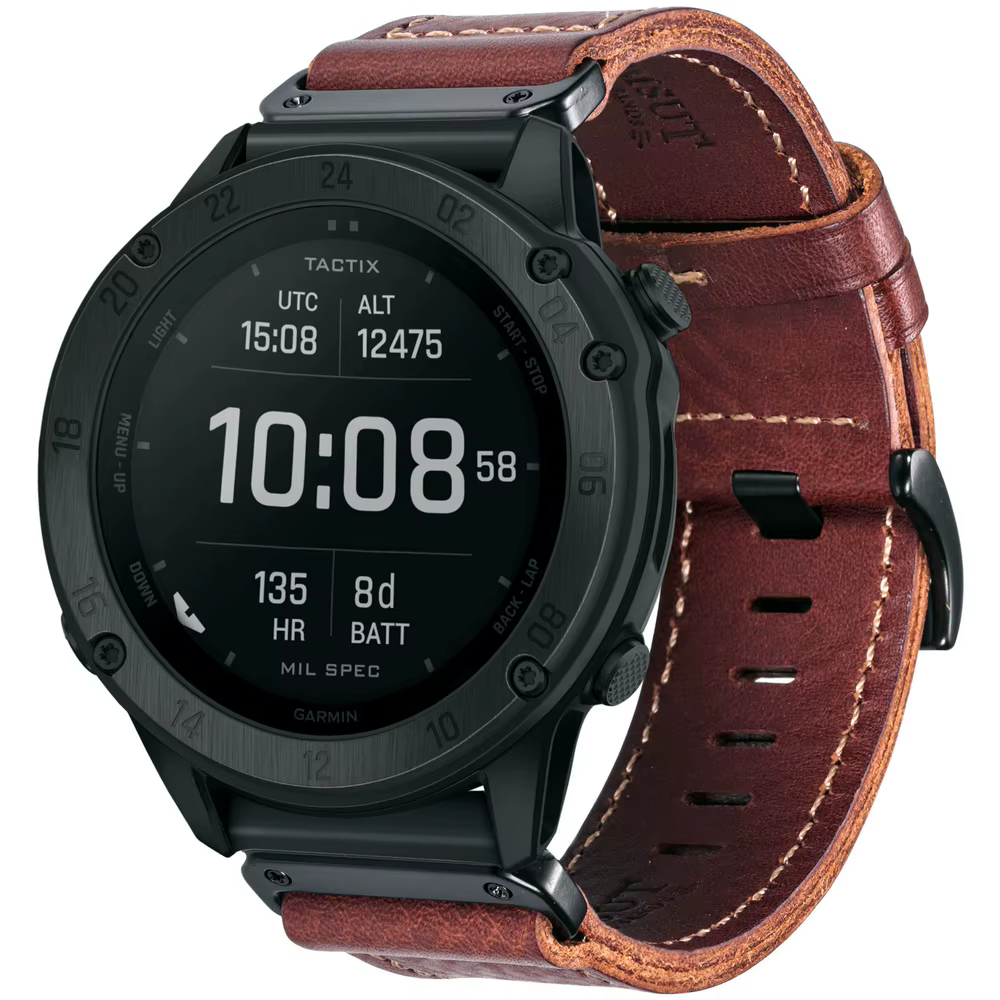 Leathe – bracelet de montre pour Garmin Quickfit