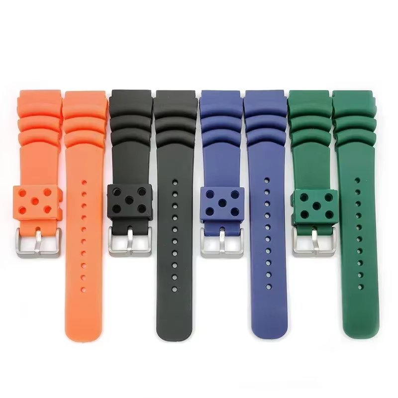 Bracelet de montre en résine pour Seiko 20 22mm