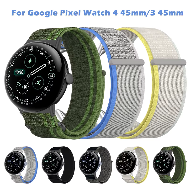 Bracelet de montre intelligente Compatible avec Google Pixel Watch 4 45mm Correa Para Reloj pour Google Pixel Watch 3 45mm bracelet souple et confortable
