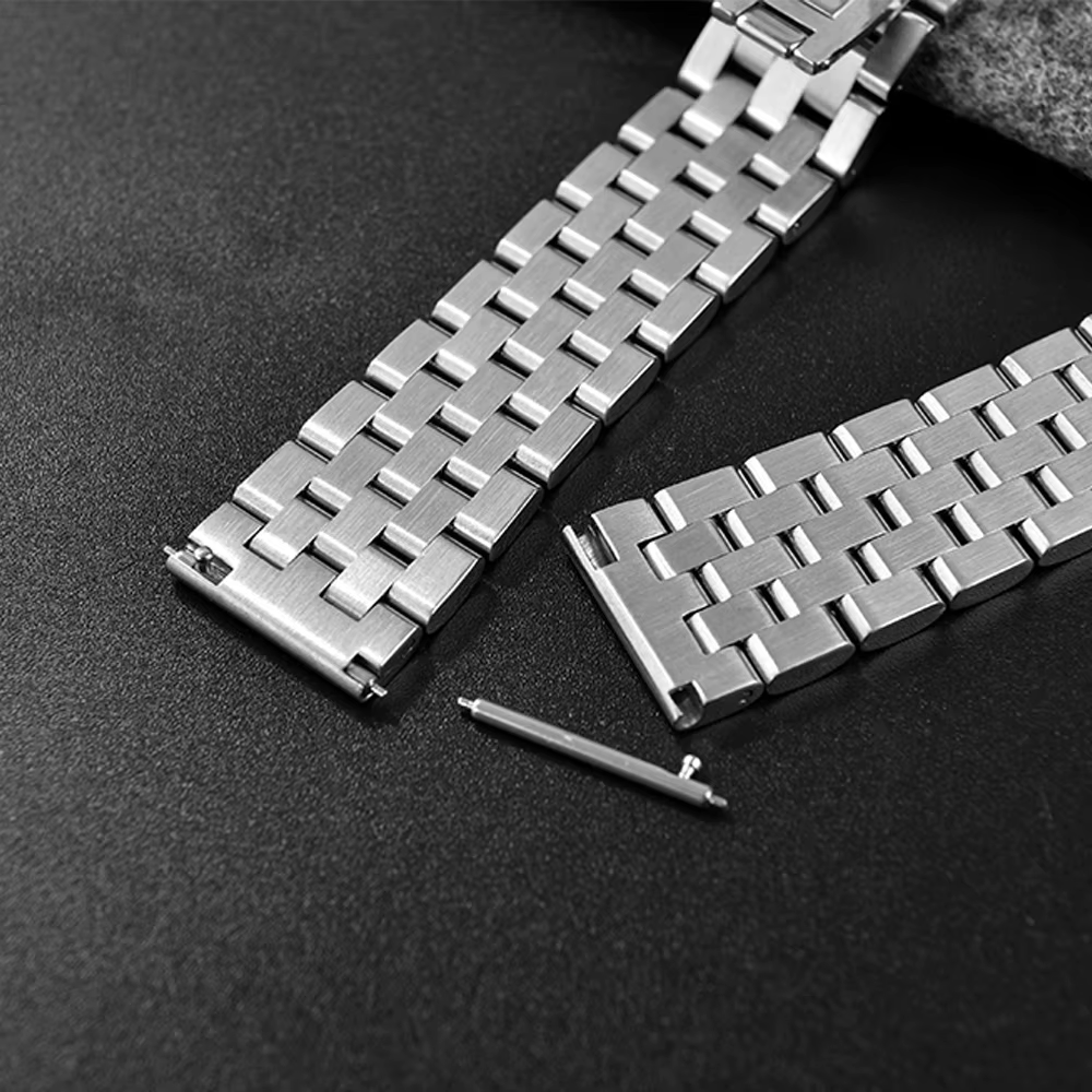 Bracelet de montre plat Jubilee en acier inoxydable 18mm 19mm 20mm 21mm 22mm