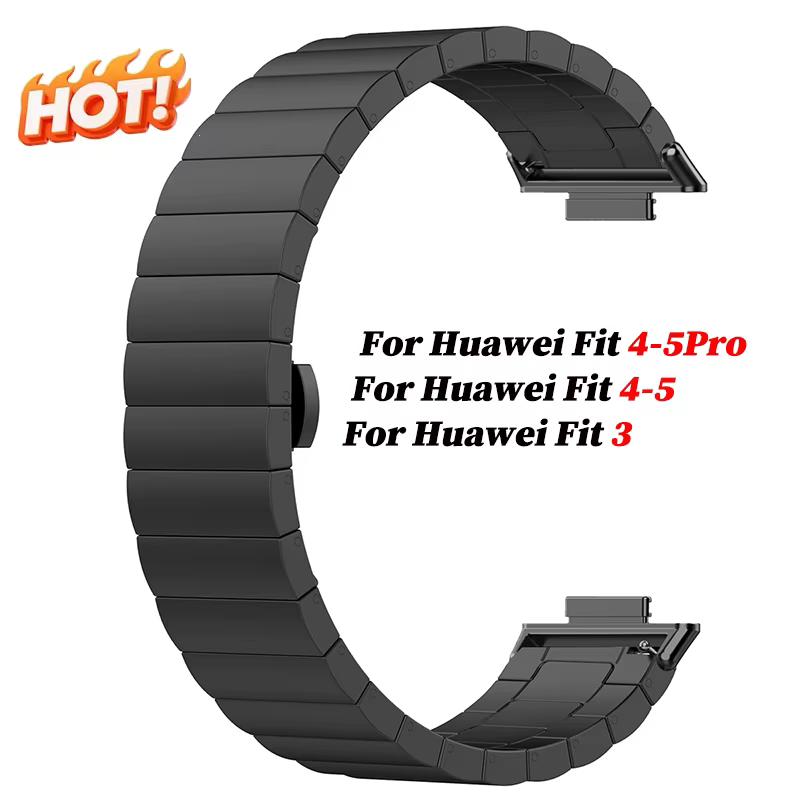 Bracelet en acier inoxydable pour montre Huawei Fit 5/5 Pro