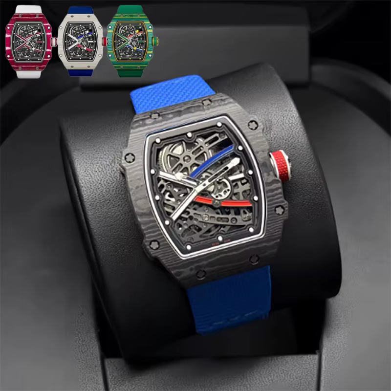 Bracelet en caoutchouc FKM + bande élastique pour Richard Miller RM67-01 RM Loop Strap RM67-02 RM055 RM030 RM35-02