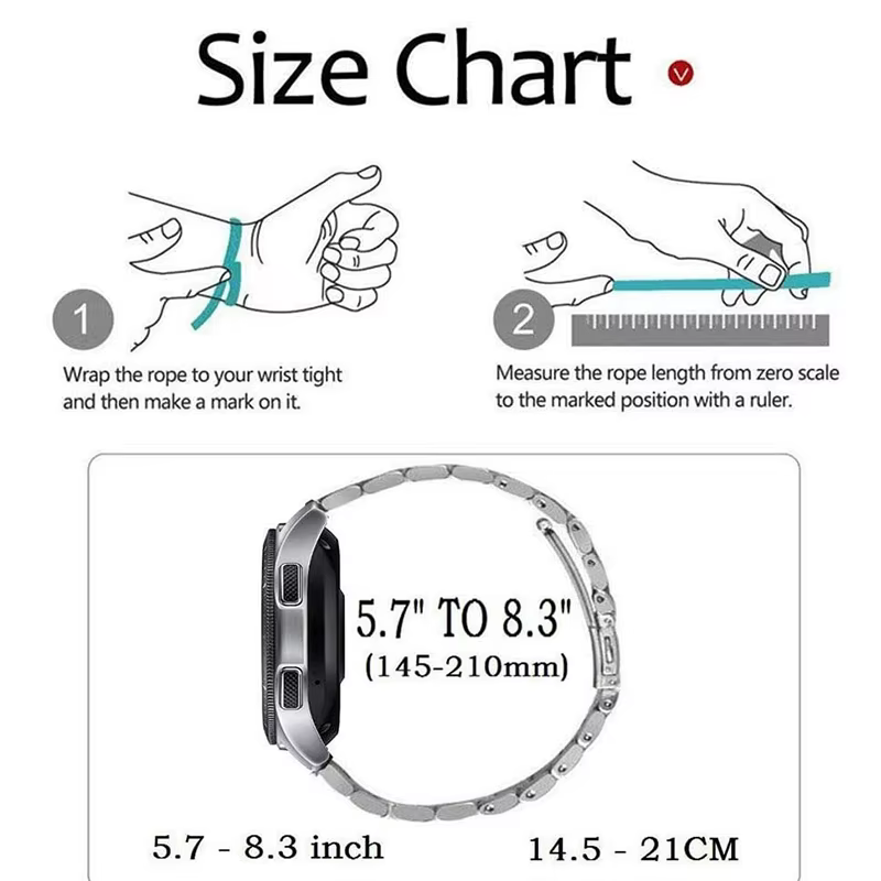 Bracelet pour Samsung Galaxy Watch 46mm 42mm