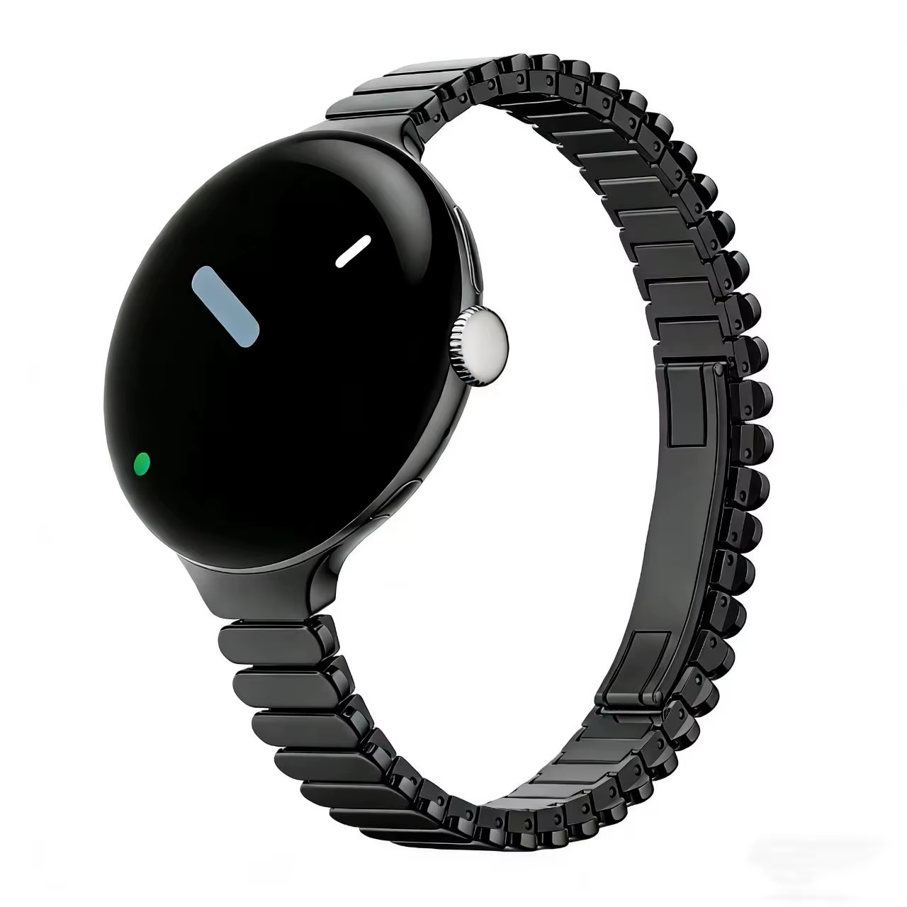 Bracelet de montre à maillons ovales pour Google Pixel Watch 4/3/2/1 41 mm