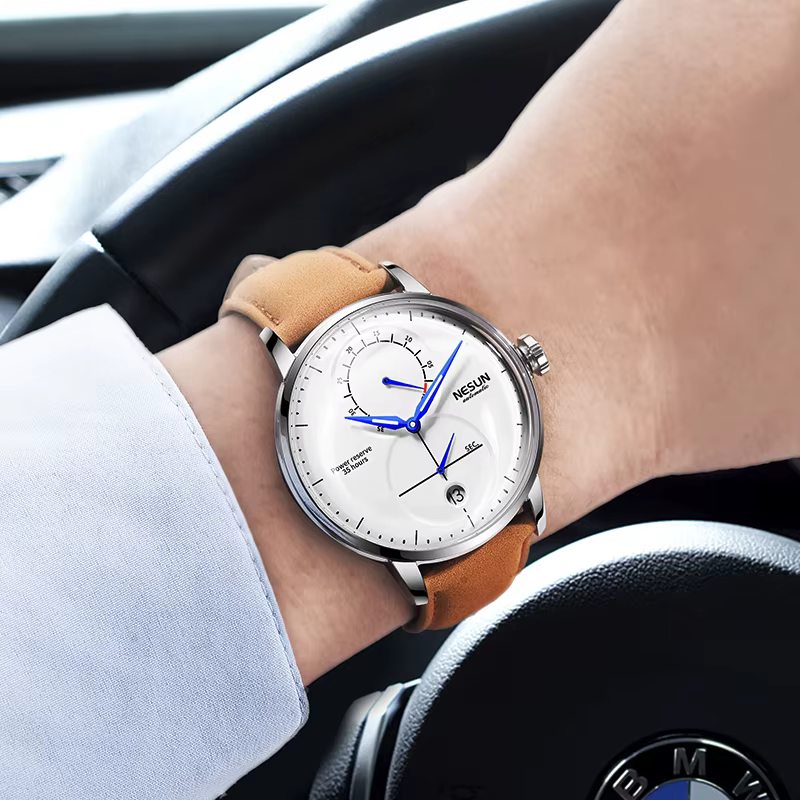 Montre-bracelet mécanique automatique pour homme