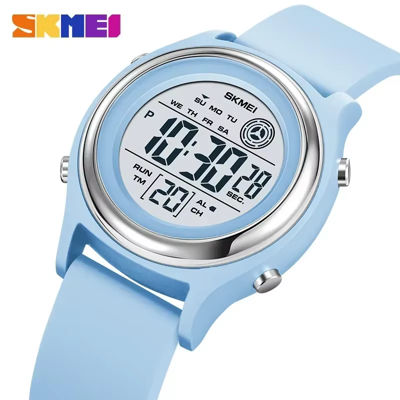 SKMEI 2094 femmes chronomètre dame montre-bracelet 50 M étanche antichoc reloj mujer rétro-éclairage affichage compte à rebours montres numériques
