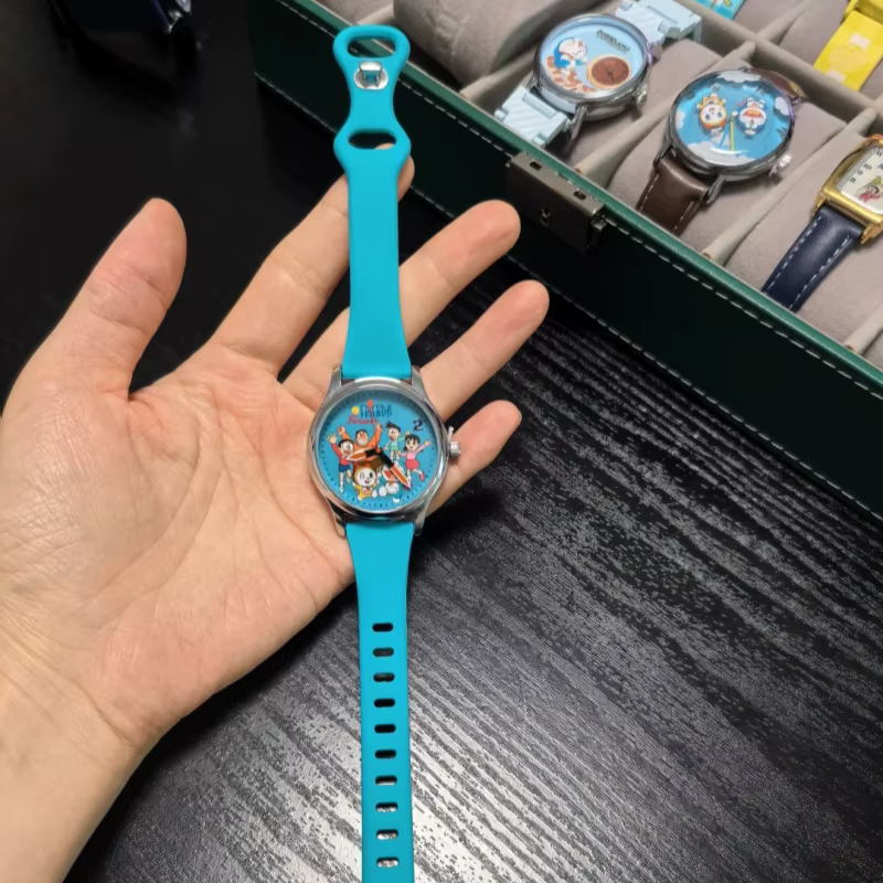 Hot Boxfun boîte aveugle Doraemon montre véritable dessin animé Figure périphérique co-marqué