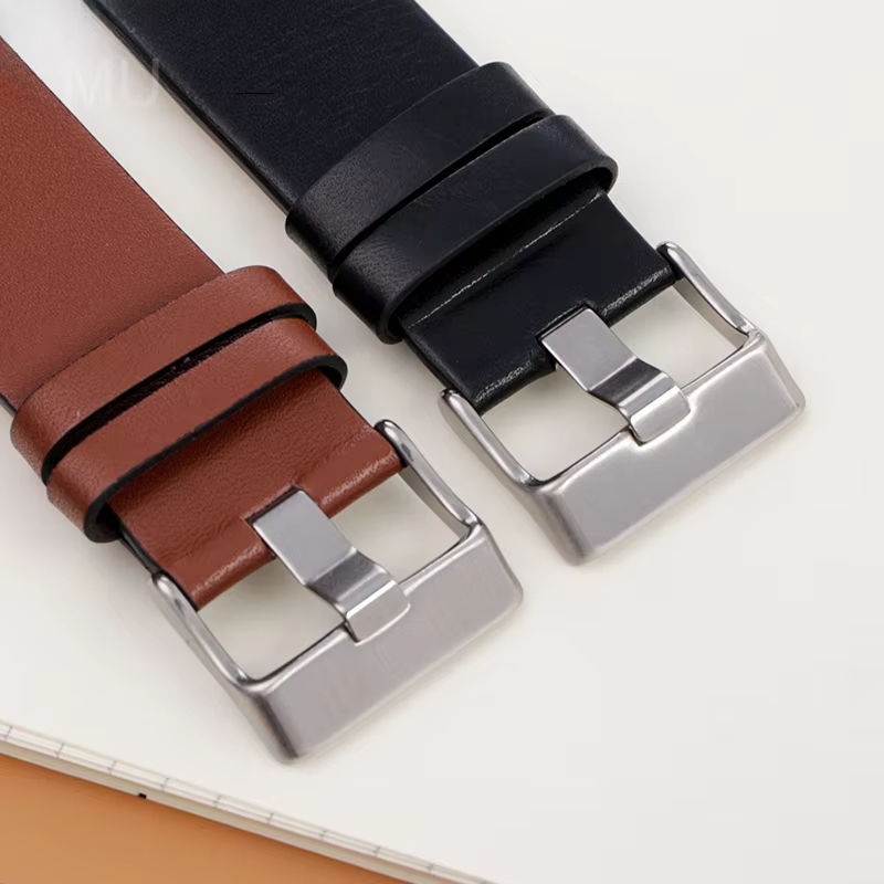 Bracelets de montre en cuir véritable de bonne qualité