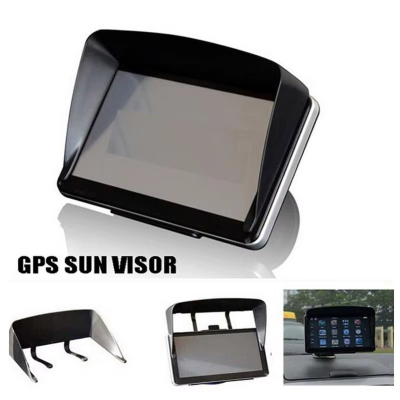 Visière de Navigation GPS pour voiture, pare-soleil, réduction de l'éblouissement, pare-soleil pour 5 pouces, accessoires de Navigation GPS