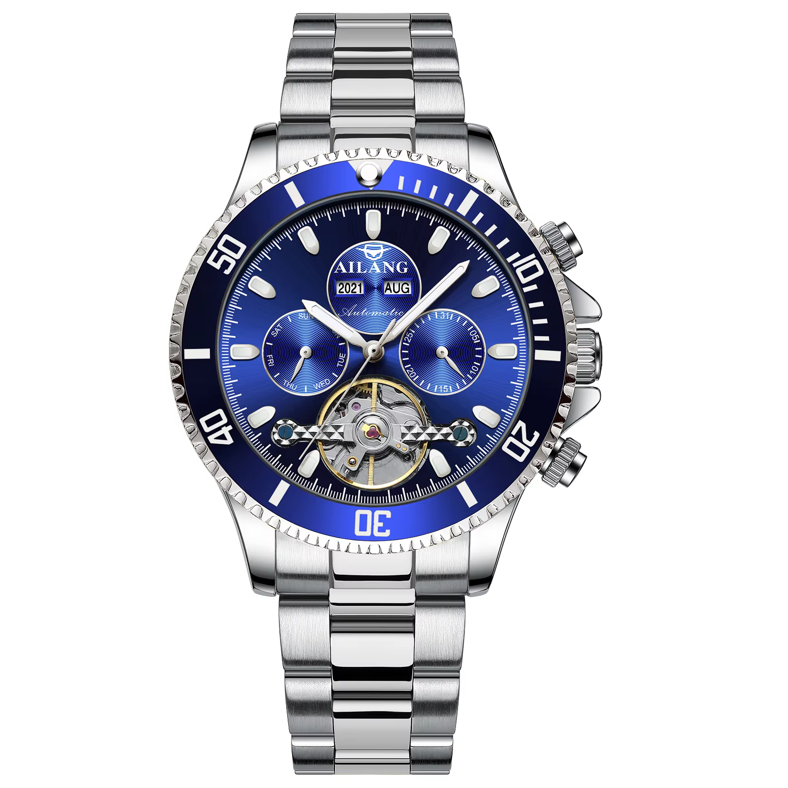 Montre mécanique lumineuse robuste OEM AILANG
