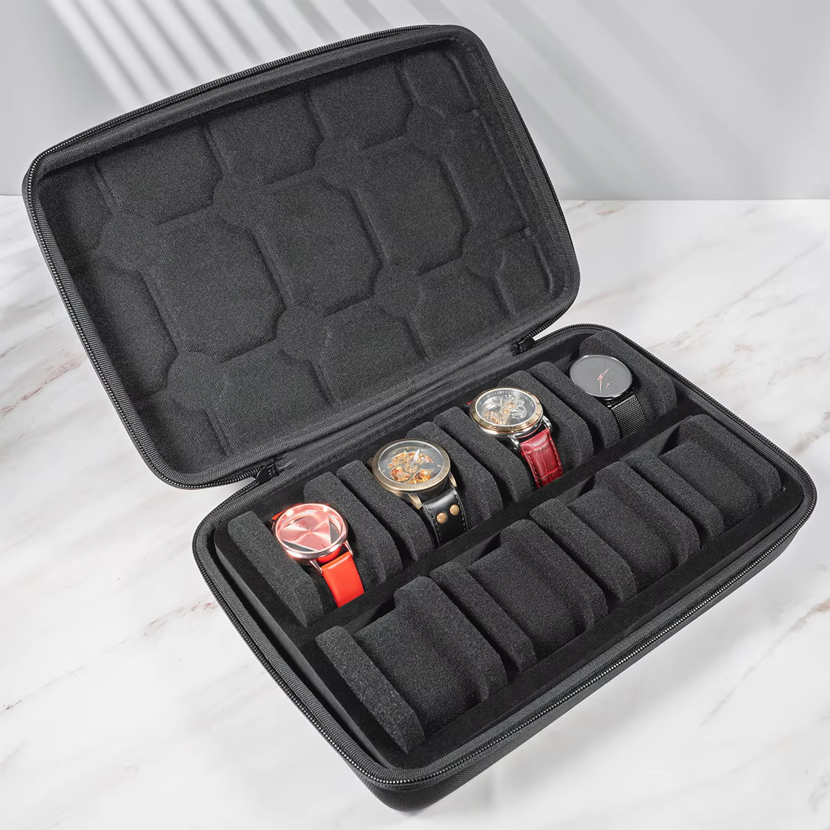 Organisateur de boîte de montre pour hommes ou femmes