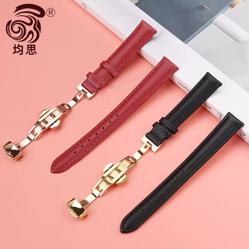 Pour Garmin nouvelle montre Lily2 Bracelet en cuir véritable Lily 2 Smartwatch femmes peau de vache