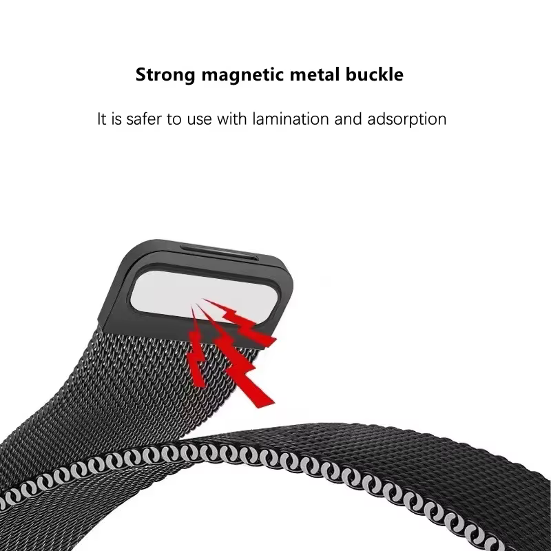 Bracelet à boucle milanaise de 22mm pour Amazfit Active Max