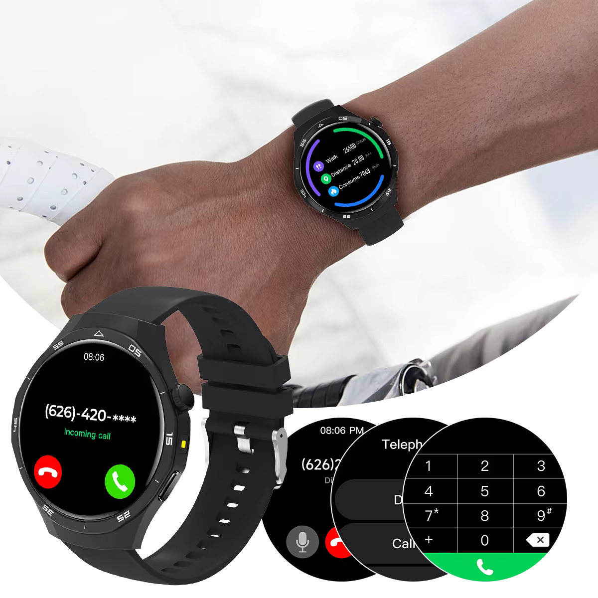 Nouvelle Smartwatch 2026 pour Hommes et Femmes