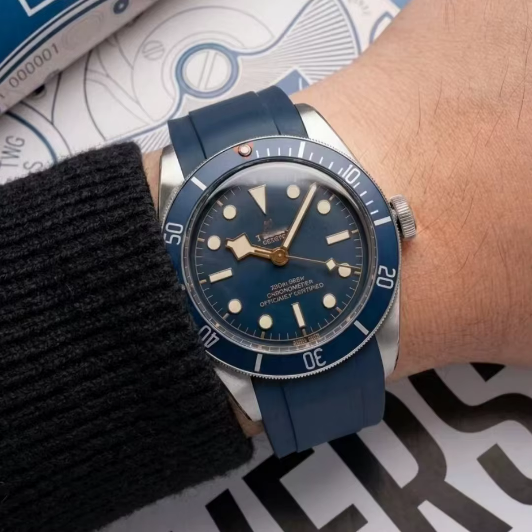 Bracelet de montre en caoutchouc FKM CTS 20 mm