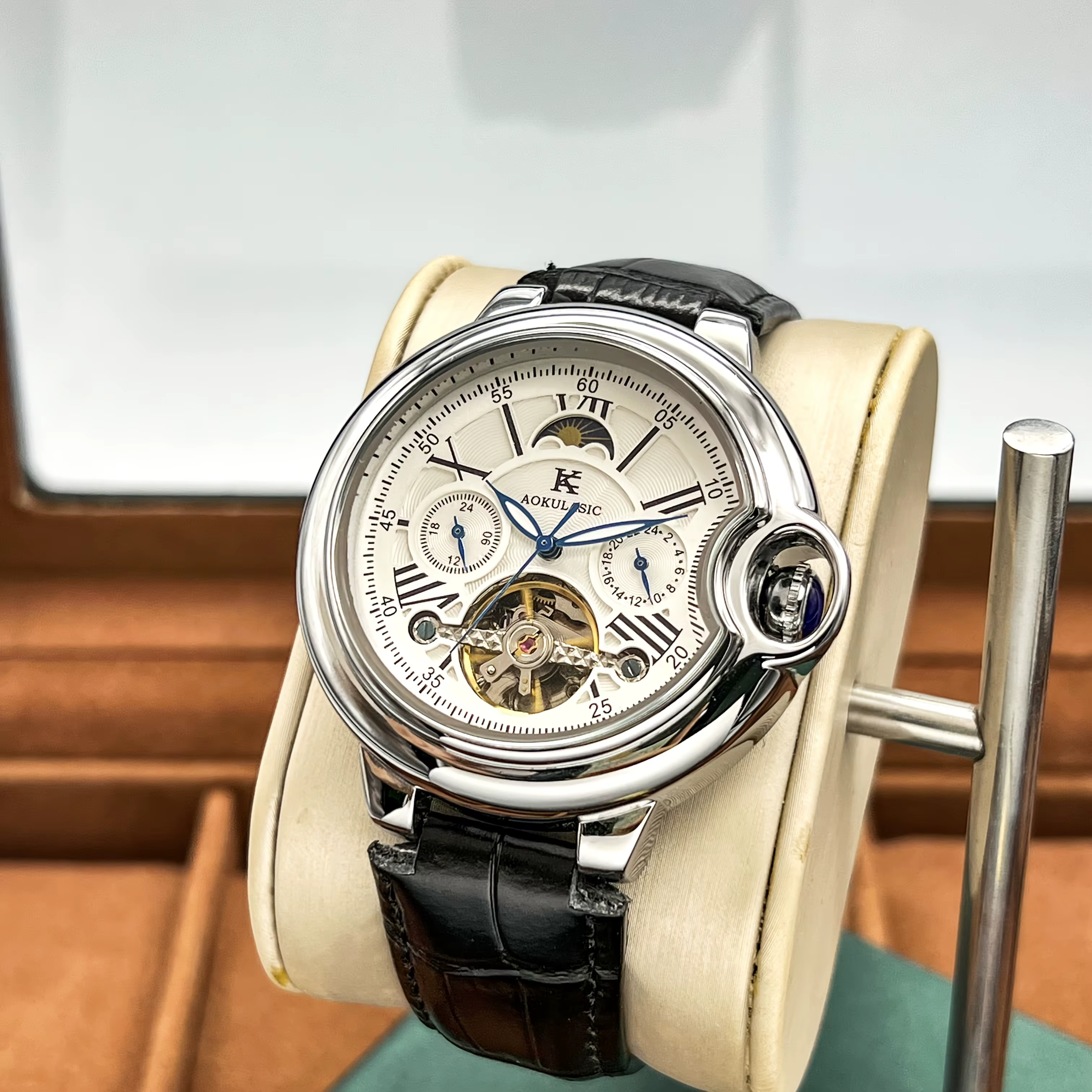 Série de montres mécaniques haut de gamme pour hommes