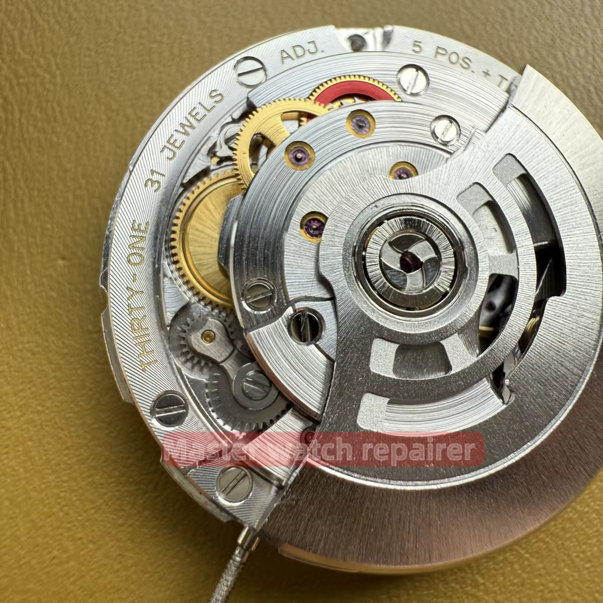70 + heures de puissance shanghai 3285 GMT maître mouvement mécanique automatique balancier bleu hommes montre 4 aiguilles VR3285 pour 126710