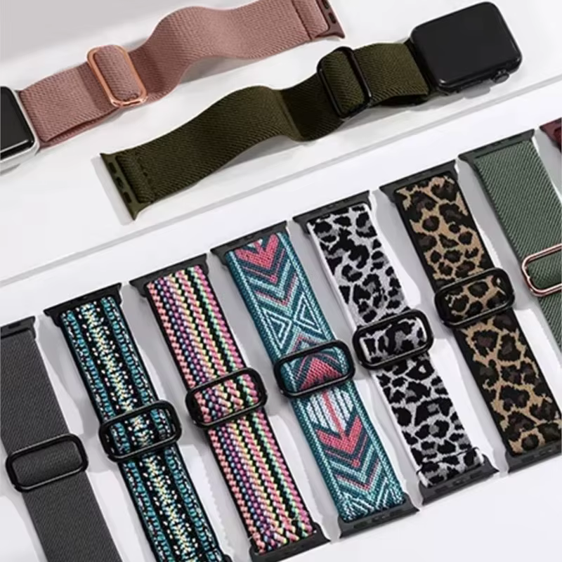 Bracelet chouchou pour Apple watch 10 11