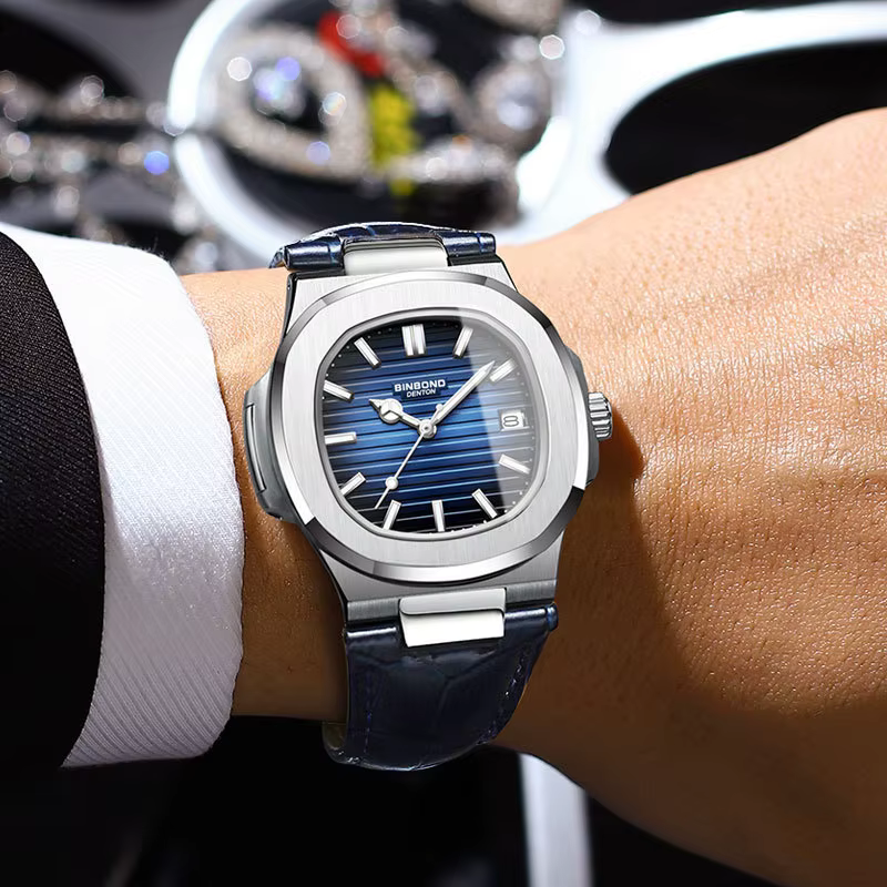 BINBOND – montre-bracelet à Quartz pour hommes