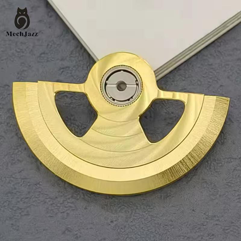 Rotor automatique squelette à vagues de Genève série NH pour mouvements Seiko NH34 NH35 NH36 NH37 4R 6R – Pièces de rechange pour montres
