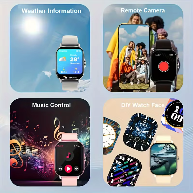 Montre connectée sport 2026 avec écran couleur