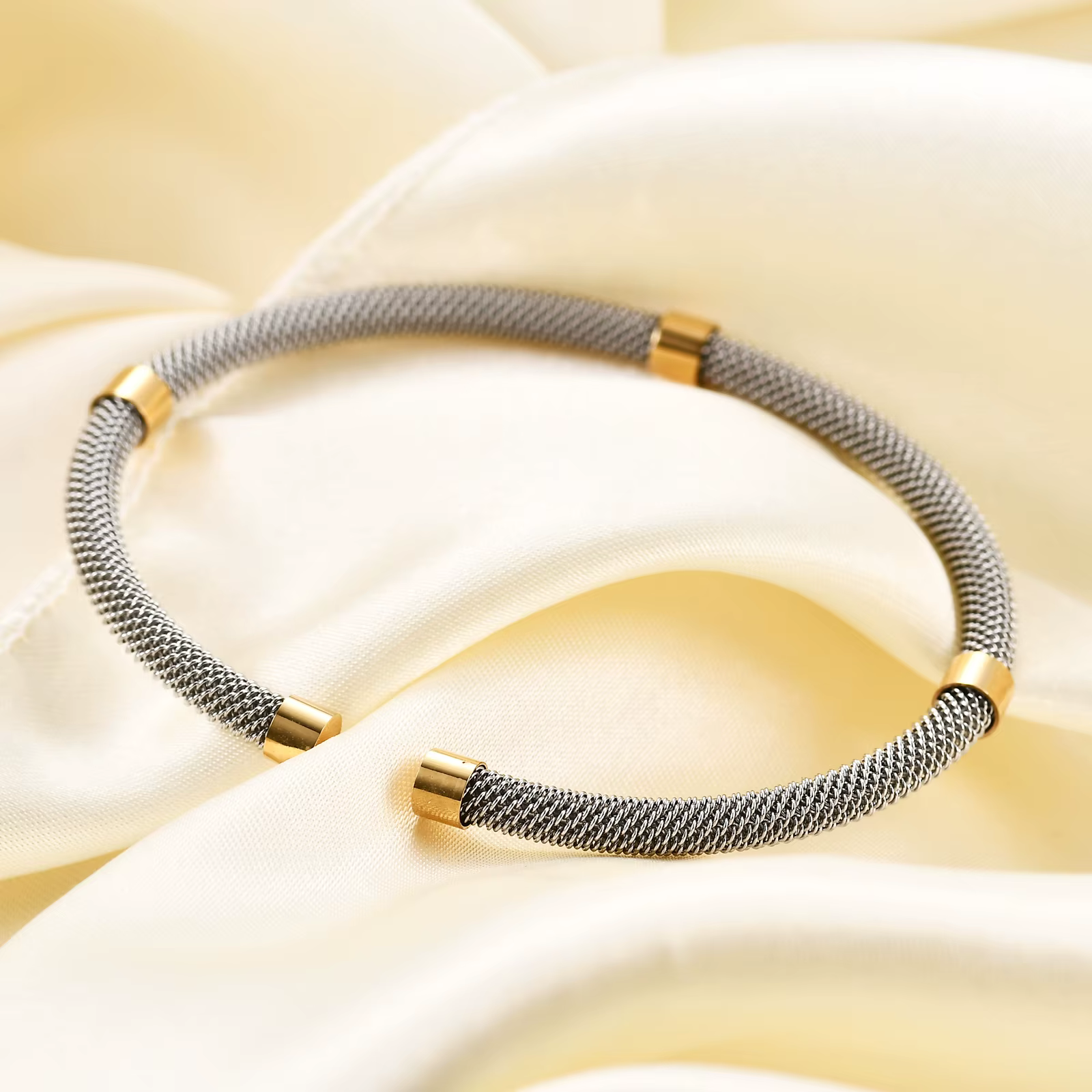 VQYSKO fil tressé Bracelet câble