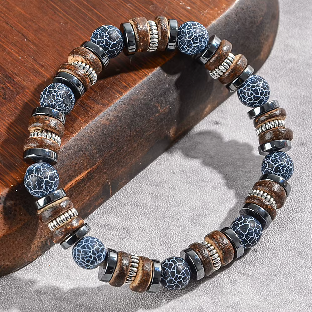 Bracelet de protection d'équilibre de pierres précieuses naturelles, bracelet de perles de cristal spirituel, bracelet qui favorise l'auto-acceptation