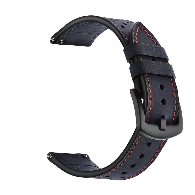 Bracelet en cuir de 22mm pour montre OnePlus 3 2 2R/OnePlus