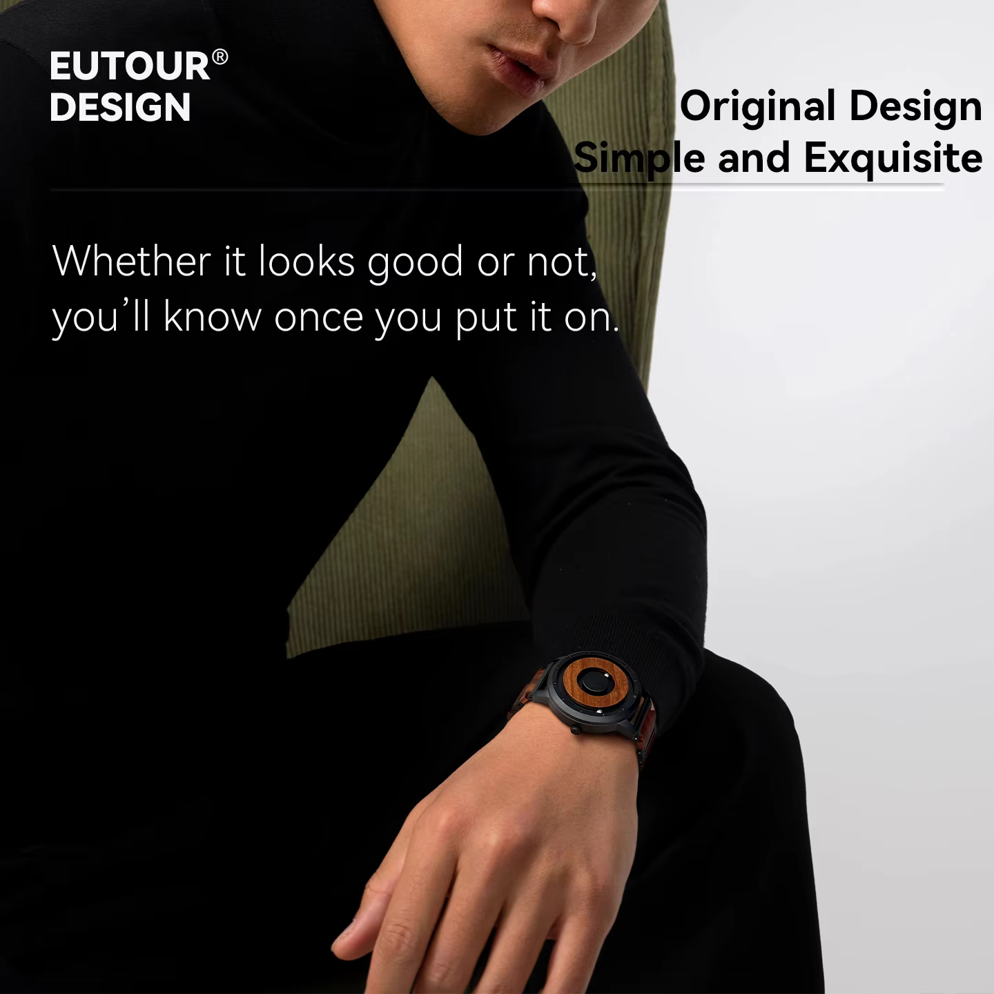 Montre magnétique pour homme EUTOUR