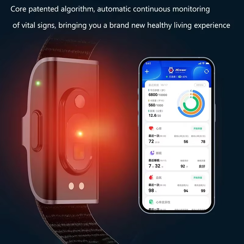 2208A Bracelet intelligent fréquence cardiaque tensiomètre podomètre Sport Fitness Tracker pour hommes femmes