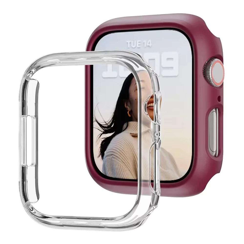 Housse pour boîtier de montre Apple 45mm 41mm 44mm 40mm 42mm 38mm 46 49mm
