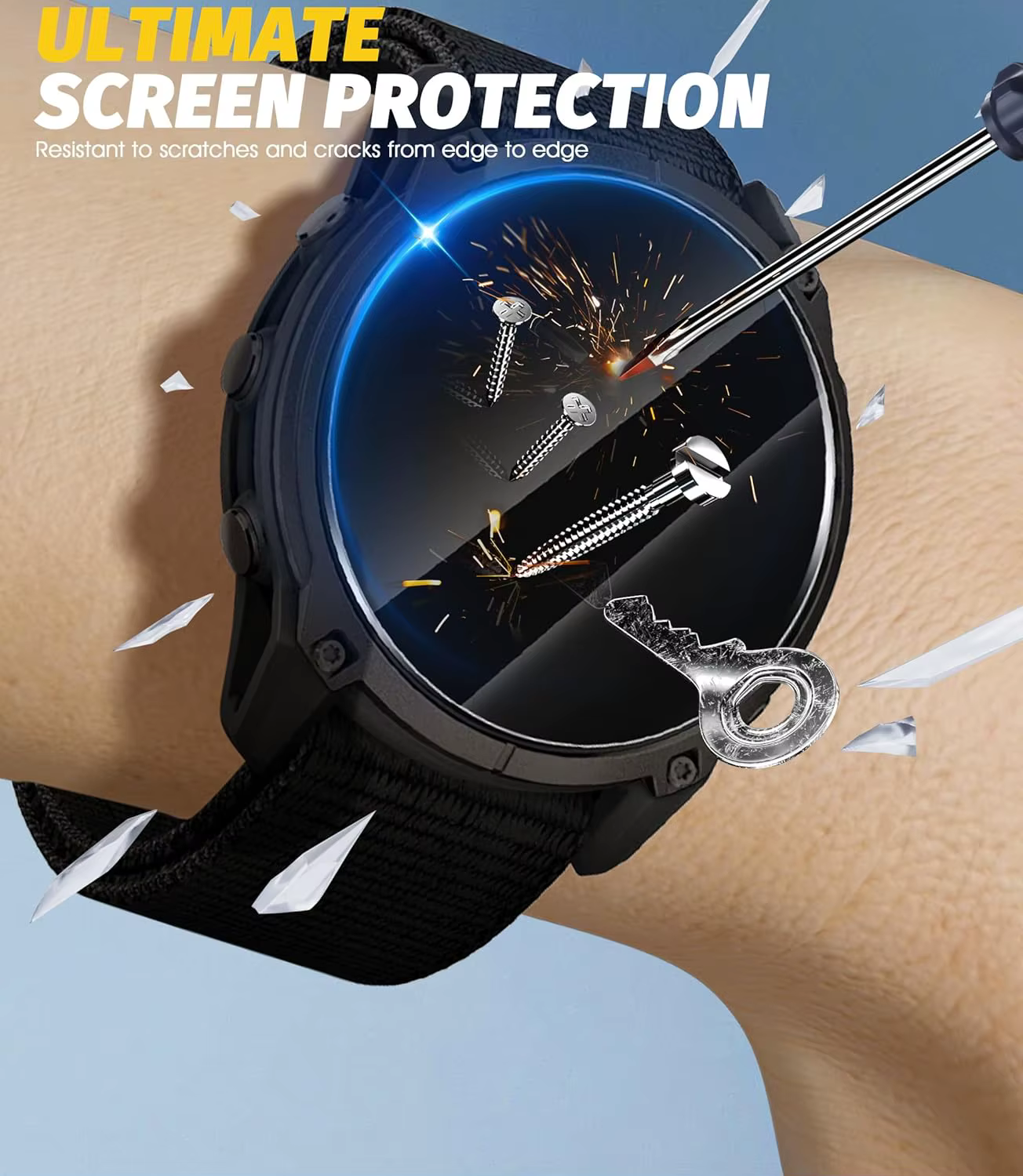 Protecteur d'écran pour montre intelligente