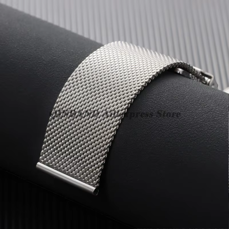 Bracelet de montre intelligente à libération rapide en maille milanaise