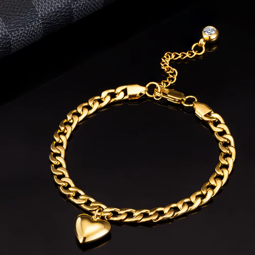 Bracelet de cheville pour femmes, couleur or, en acier inoxydable, lien cubain, chaîne de jambe, bijoux de pied de plage, été 2024